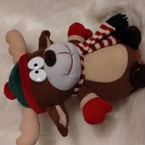 CHRISTMAS JINGLE BELLS Singing MOOSE